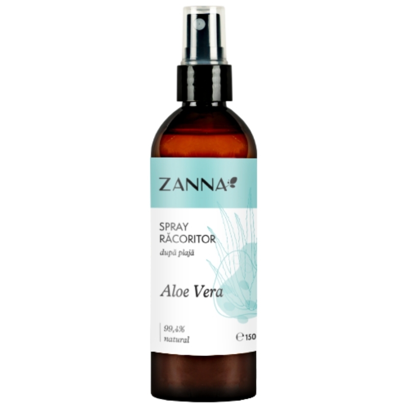 Gel racoritor dupa plaja aloe verde spray, 150 ml, Zanna