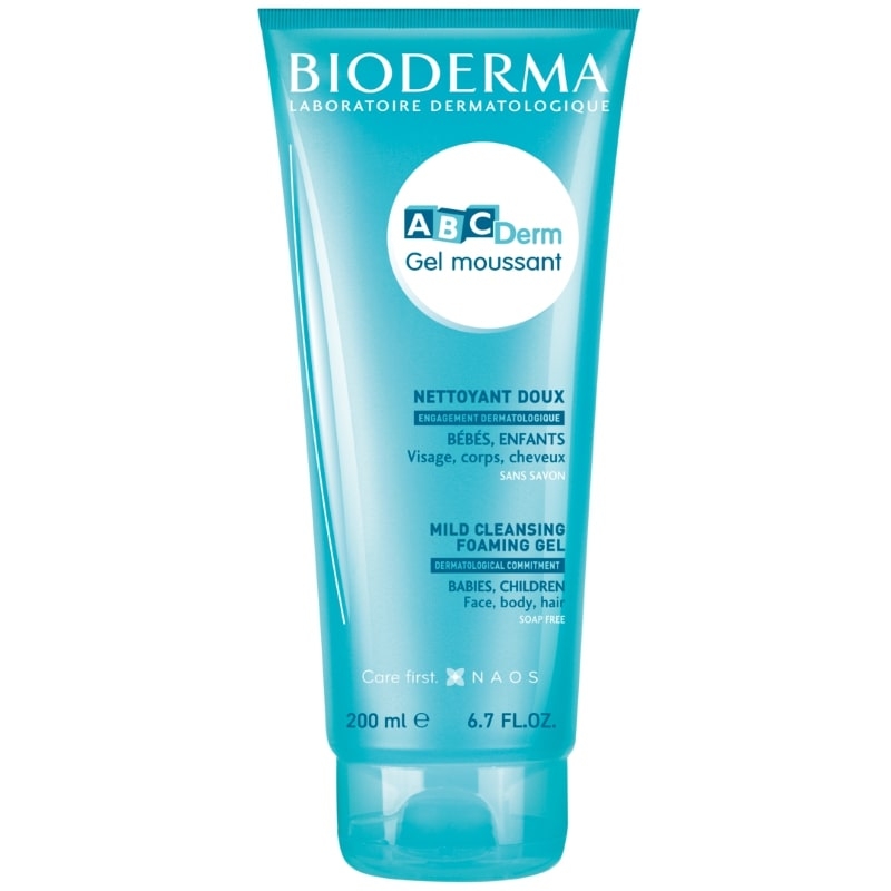 Gel spumant ABCDerm, 200 ml, Bioderma
