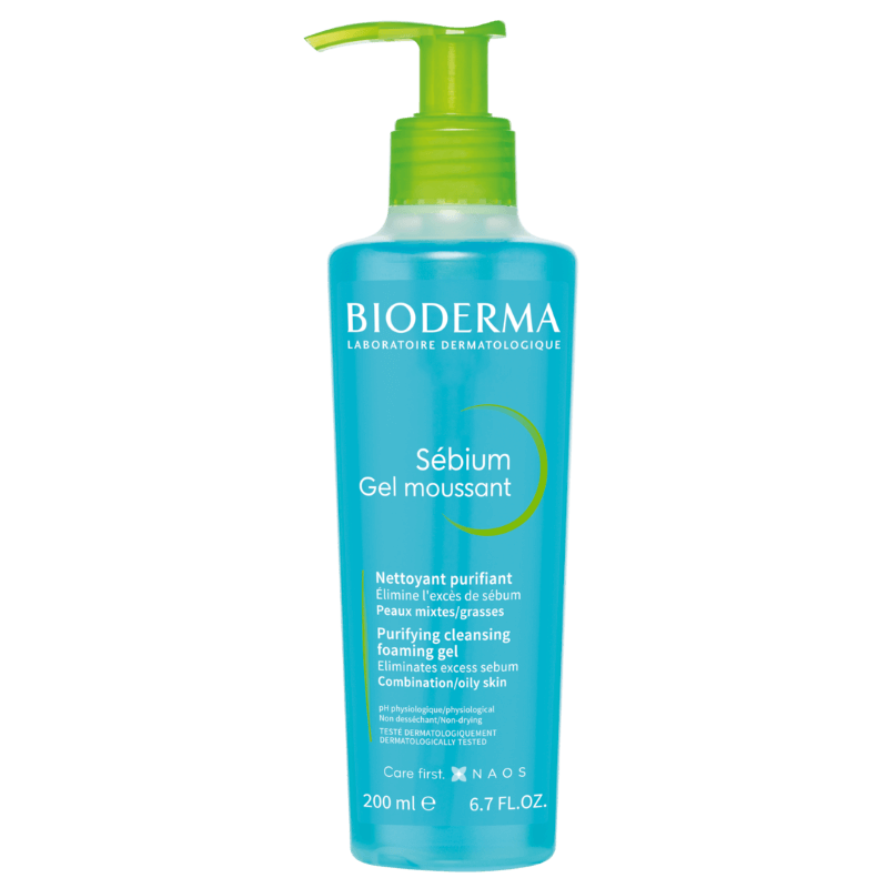 Gel spumant Sebium, 200 ml, Bioderma