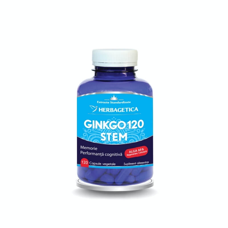 Ginkgo 120 Stem, 120 capsule, Herbagetica