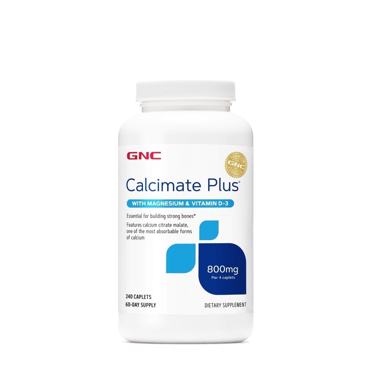 GNC - Calcimate plus 800mg 240tb.