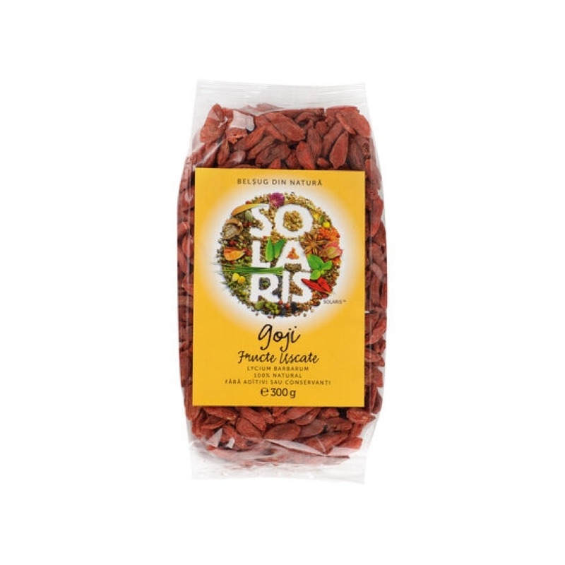 Goji fructe uscate, 300 g, Solaris
