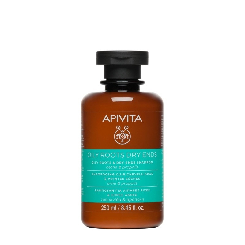 Hair Sampon radacini grase si varfuri uscate, 250ml, Apivita