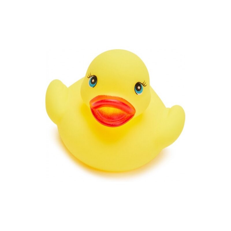 Happy World - Set ratuste de baie din cauciuc, 8 buc, 5.5 cm, Galben