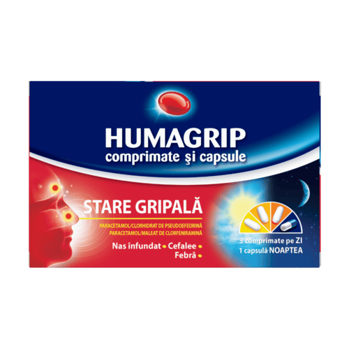Humagrip, 12 comprimate si 4 capsule, Urgo