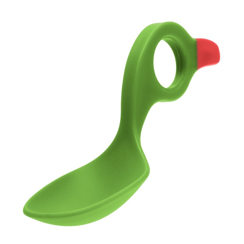 I CAN - Set 2 lingurite cu multiple modalitati de prindere, Pink/Green