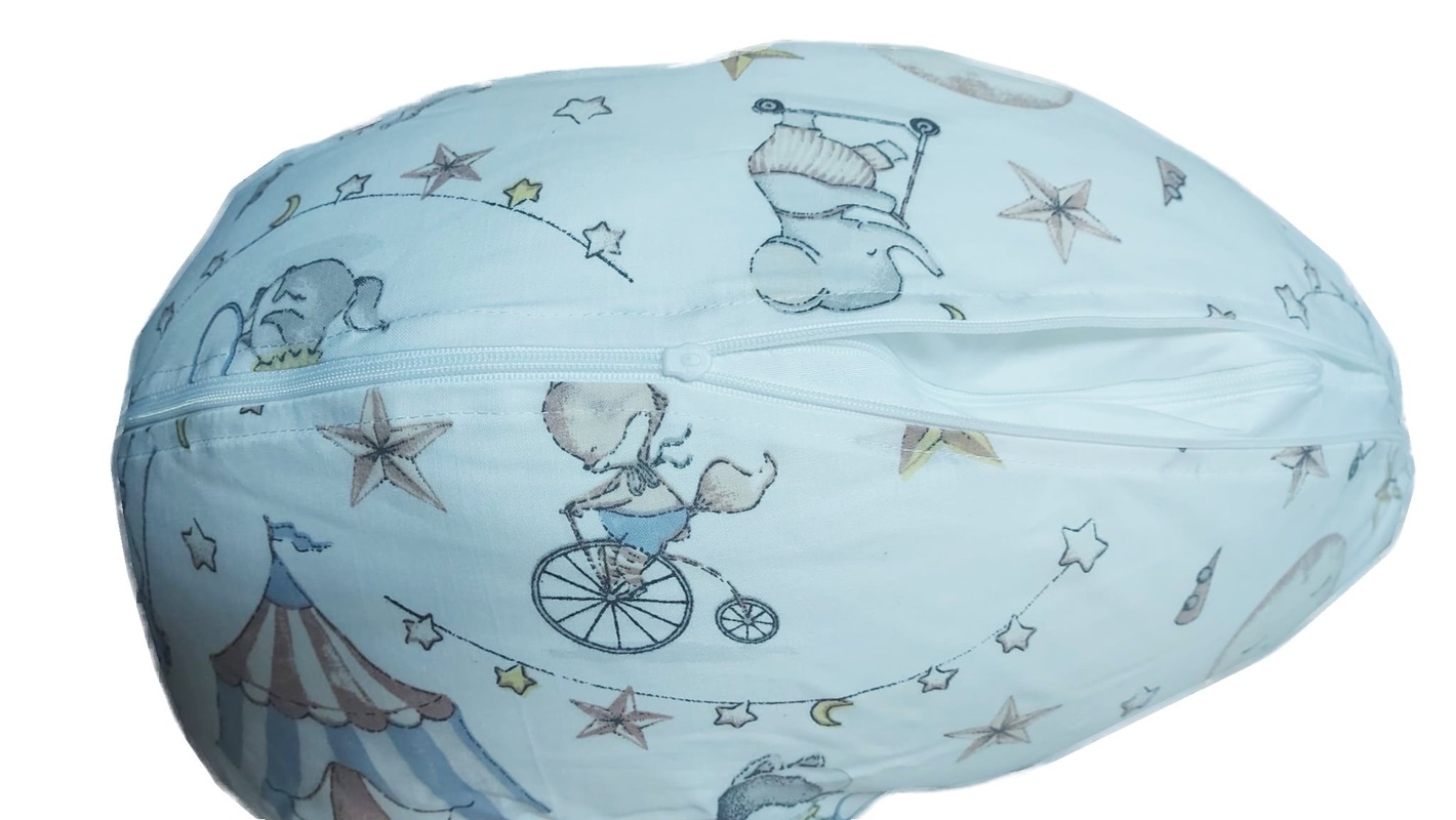 Perna pentru gravida, Fibre din silicon, 180 cm, Appekids - Circus
