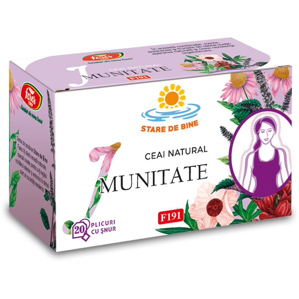 Fares - Ceai imunitate F191 20plicuri