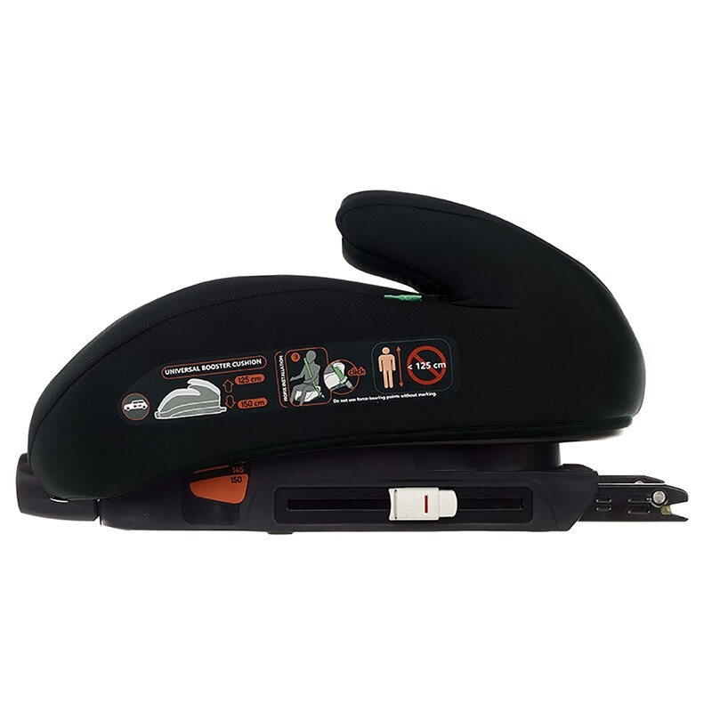 Inaltator auto, Be Cool, Boosty I-size, 125- 150 cm, Cu sistem de reglare treptata a inaltimii, Instalare cu sistem Isofix si centura de prindere, Cu husa detasabila, Conform standardului de securitate i-Size, Cosmos