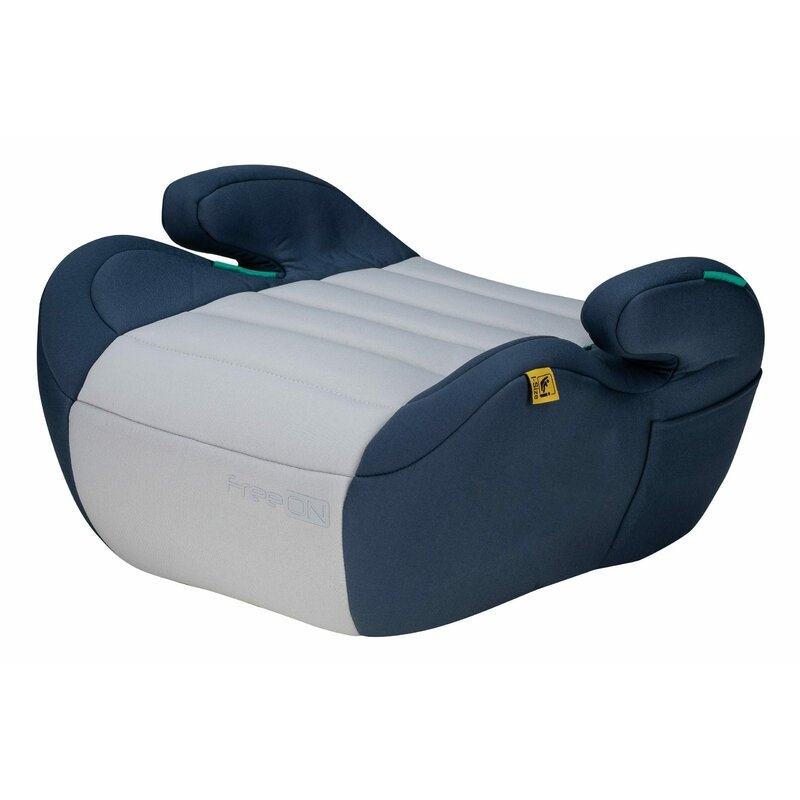 Inaltator auto, FreeON, Comfy, Pentru copii, I-size, 125-150 cm, Orientare in sensul directiei de mers, Conform cu standardul european de securitate ECE R129, Blue/Grey