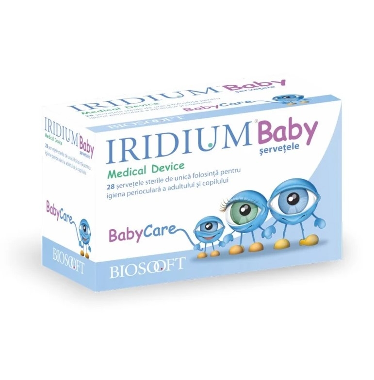 Iridium Baby Servetele Sterile X 28 Buc