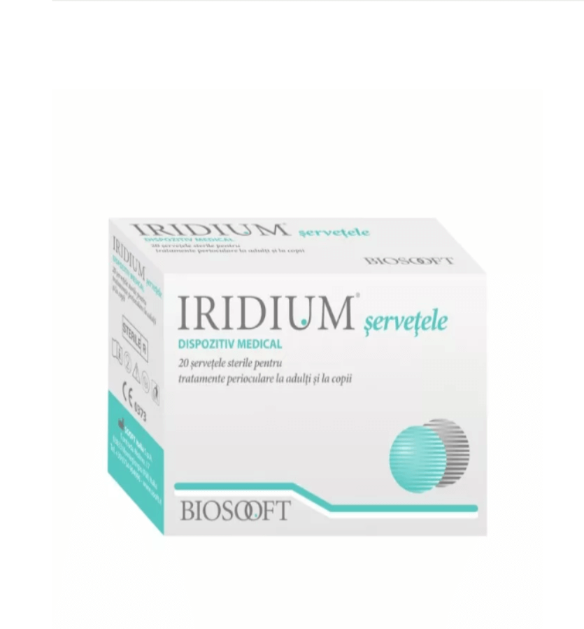 Iridium Servetele Sterile 20buc