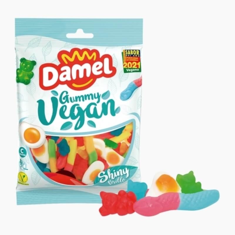 Jeleuri gumate vegane lucioase, 80 g, Damel