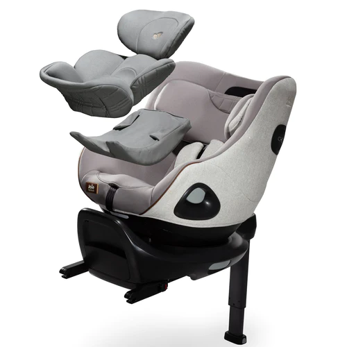 Scaun auto rotativ i-Size i-Harbour Signature Oyster, 40-105 cm, testat ADAC si certificat R129, Joie