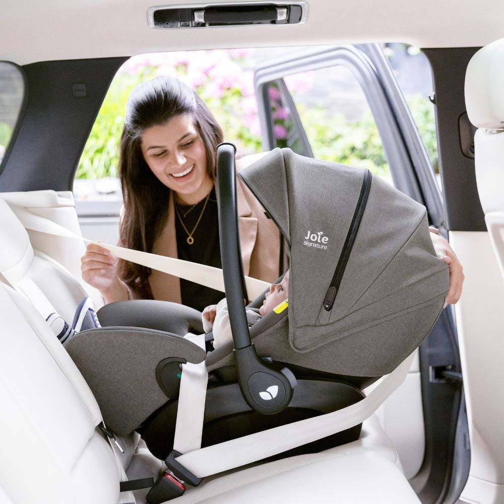 Scoica auto inclinabila i-Size i-Level Pro Signature Evergreen, 40-87 cm, certificata R129, Joie