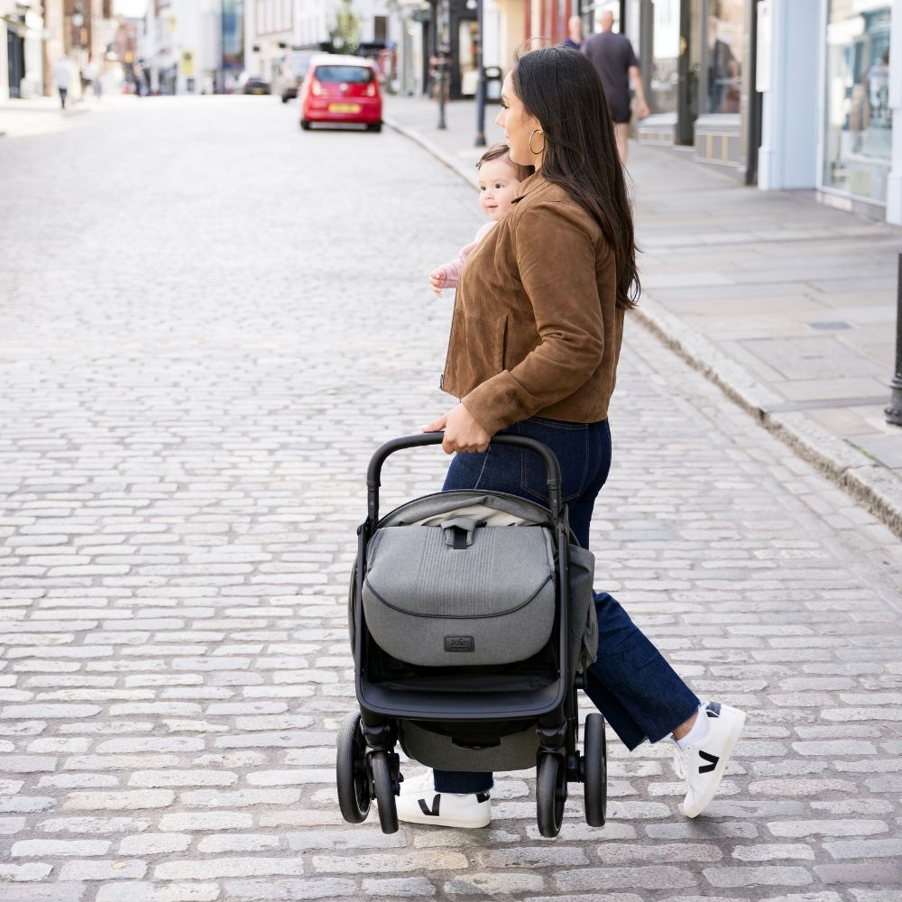 Carucior ultracompact Parcel LX, nastere - 22 kg, Signature Evergreen, Joie