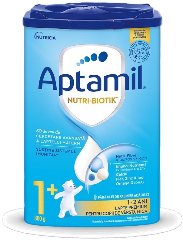 Junior 1+ Nutri-Biotik lapte praf, 800g, Aptamil