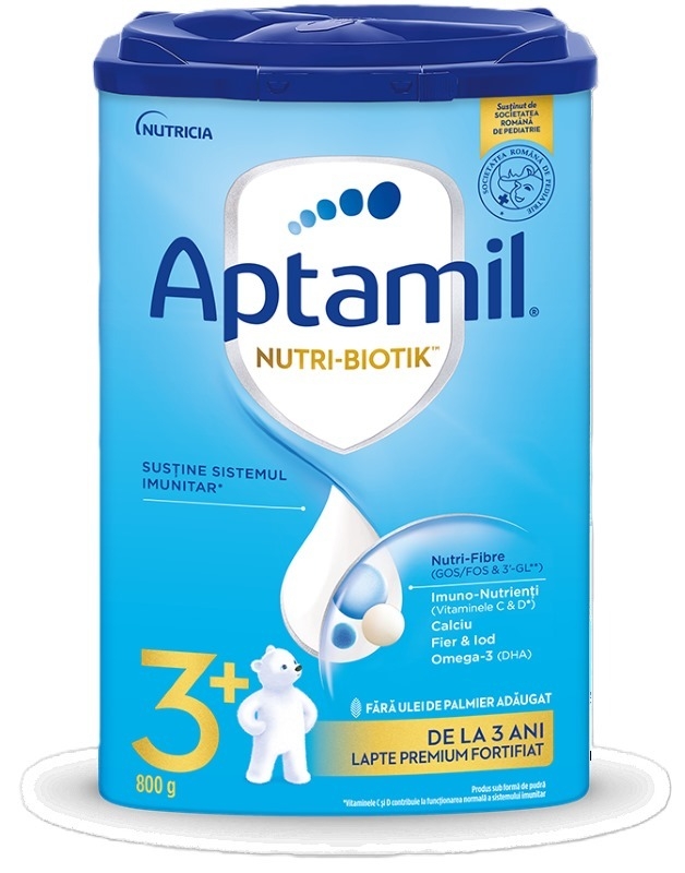 Junior 3+ Nutri-Biotik lapte praf, 800g, Aptamil