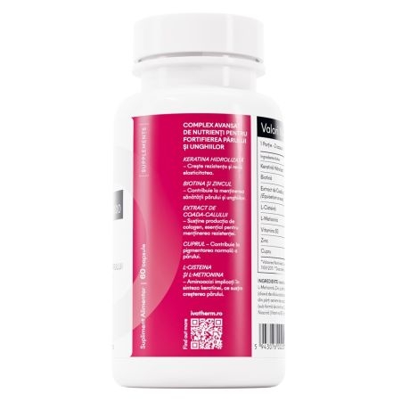 Keratine 1000 Biotine ivaHAIR, 60 capsule, Ivatherm