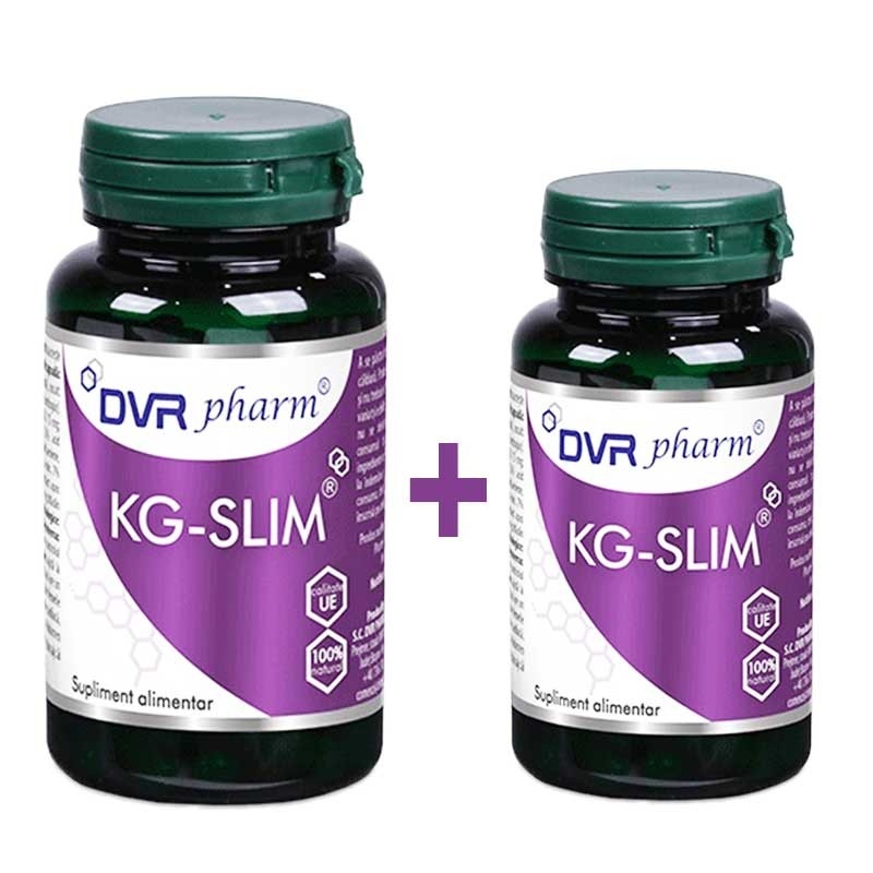 DVR Pharm - Kg-Slim pachet 60caps + 30caps