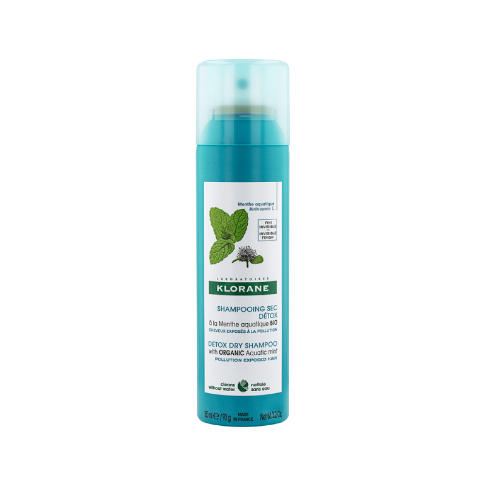 Klorane - Sampon uscat cu extract de menta 150ml