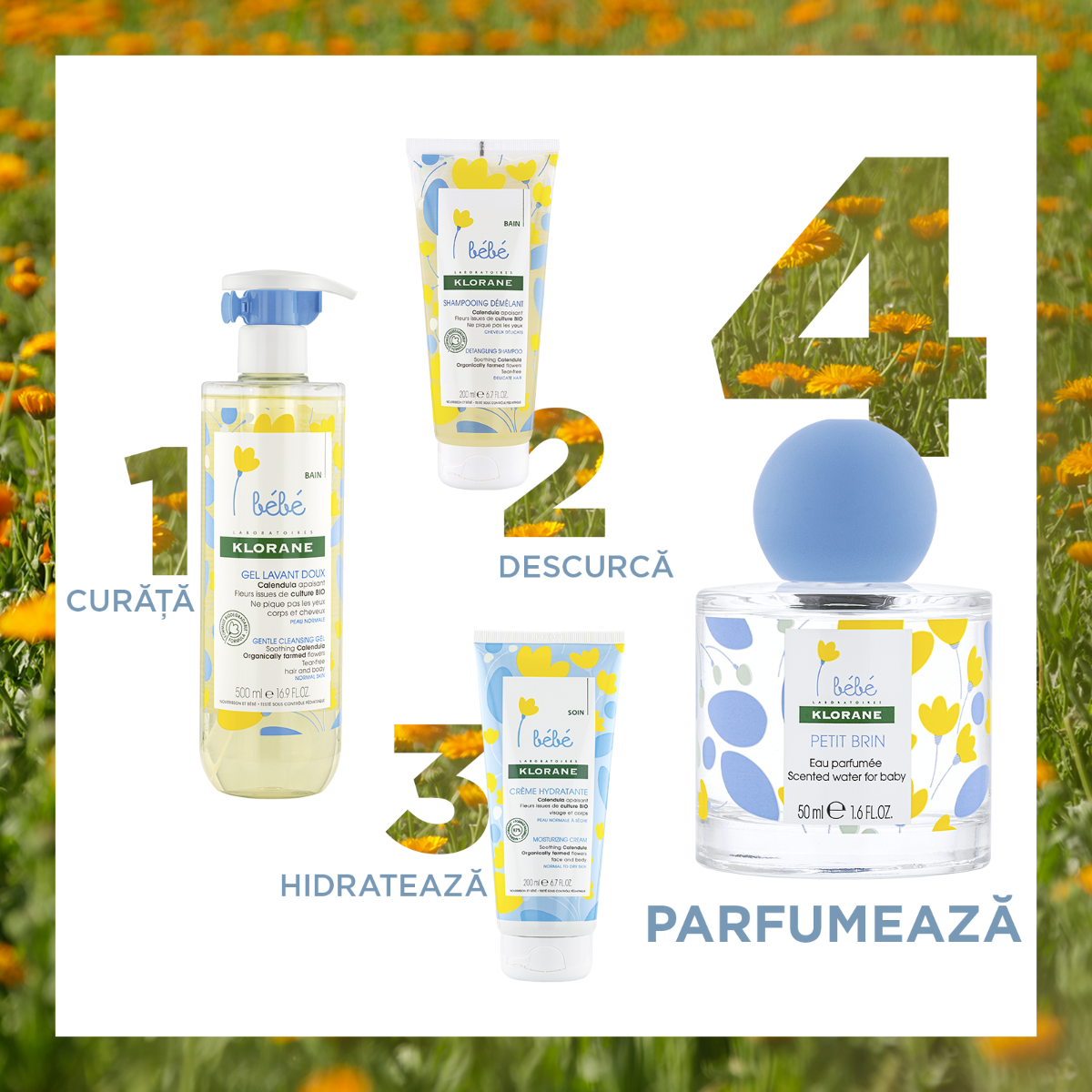 Klorane - Bebe apa de parfum 50ml