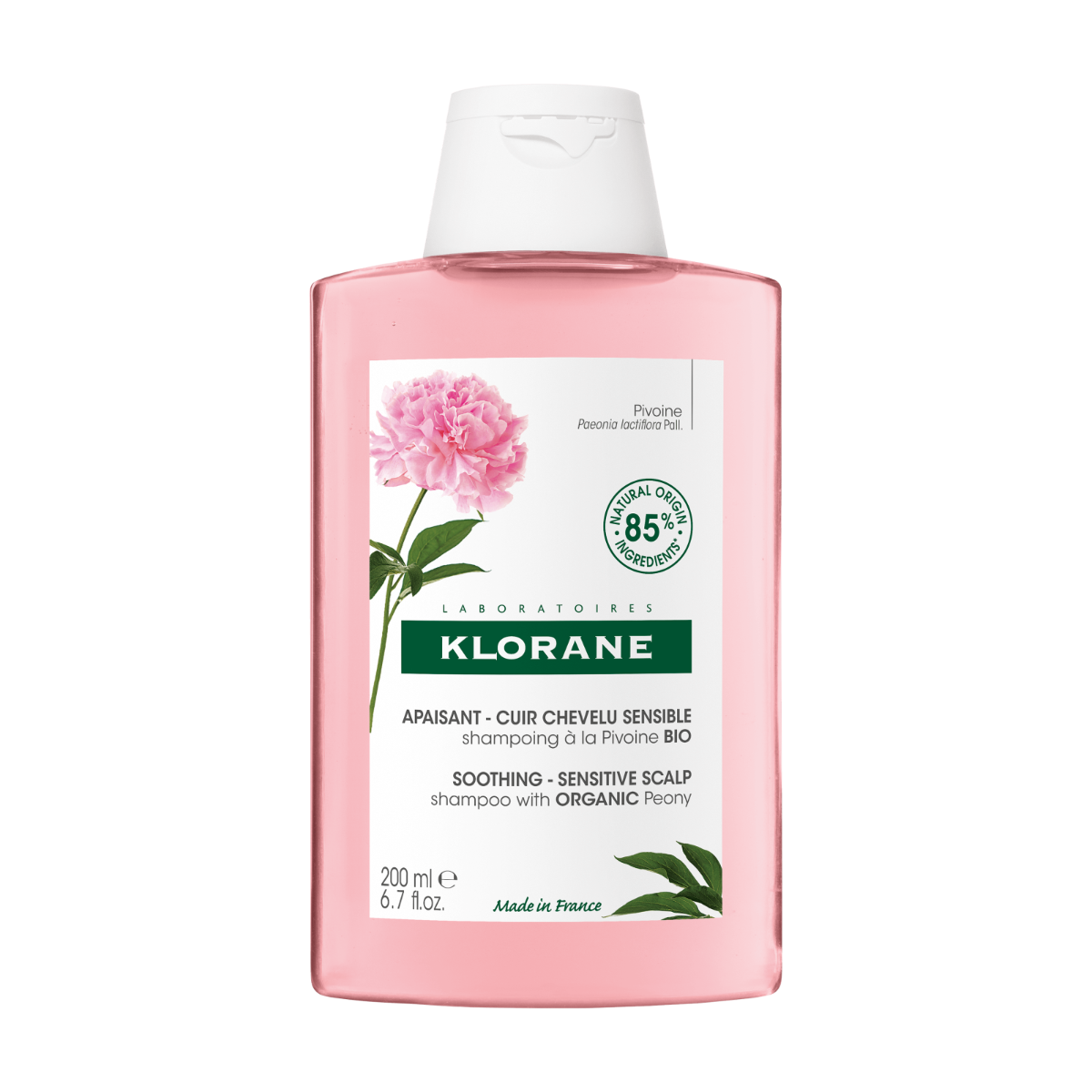 Klorane - Sampon cu extract de bujor 200ml