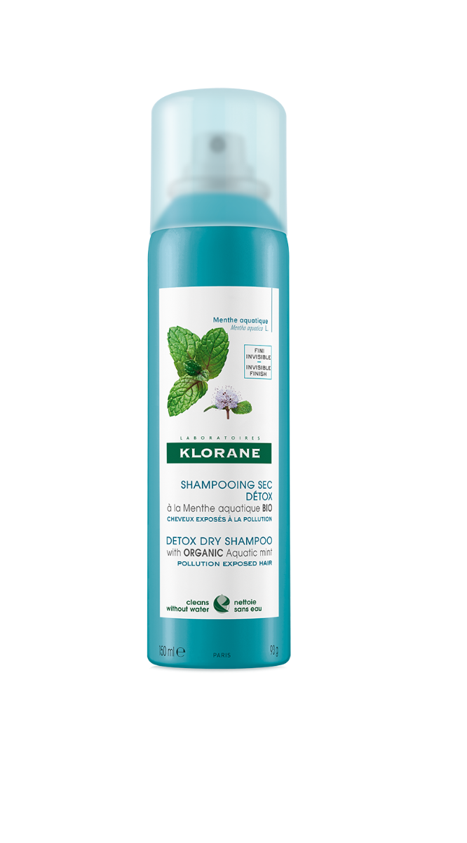 Klorane - Sampon uscat cu extract de menta 150ml