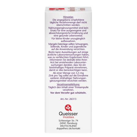 Aktiv Kollagen + Biotina + Ceramide, 25 ml, 10 flacoane, Doppelherz
