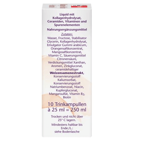 Aktiv Kollagen + Biotina + Ceramide, 25 ml, 10 flacoane, Doppelherz