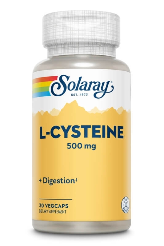 L-Cysteine 500mg Solaray, 30 capsule, Secom