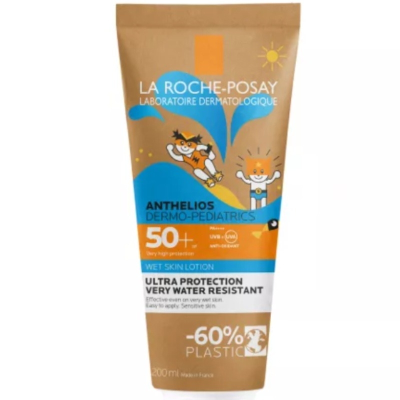 Anthelios Dermo-Pediatrics lotiune Wet Skin SPF 50+, 200ml, La Roche-Posay