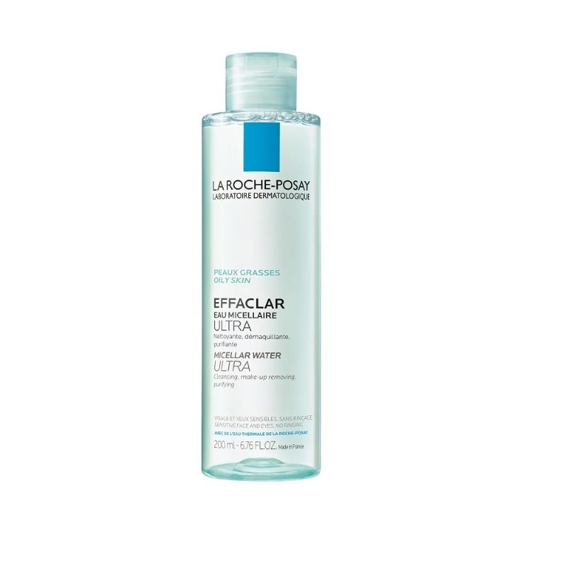 Effaclar Apa micelara Ultra piele grasa, 200ml, La Roche-Posay
