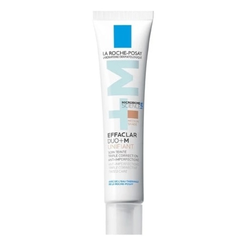 Gel-crema anti-imperfectiuni cu pigment de culoare, Nuanta Medium, Effaclar Duo+M, 40 ml, La Roche-Posay