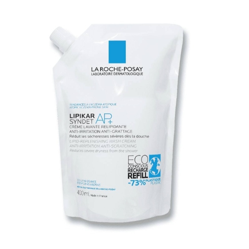 Lipikar Syndet AP+ crema de spalare Eco Refill, 400ml, La Roche-Posay