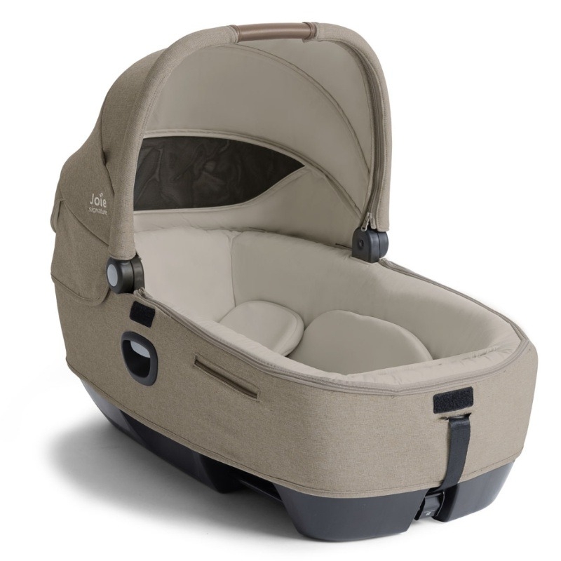 Landou auto Calmi R129 Signature Sandstone, 40-70 cm, testat ADAC si certificat R129, Joie