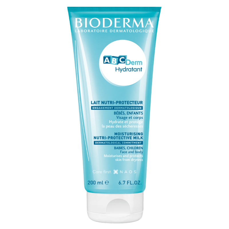 Lapte hidratant ABCDerm, 200 ml, Bioderma