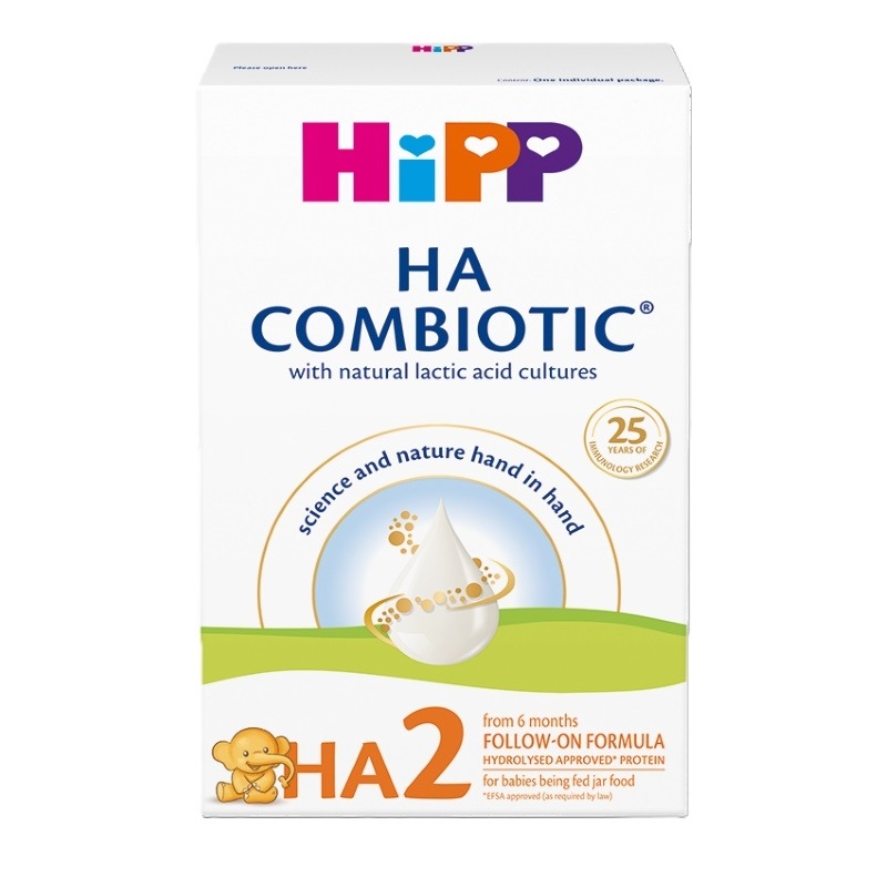 Lapte praf HA 2 Combiotic de la nastere, 350g, Hipp