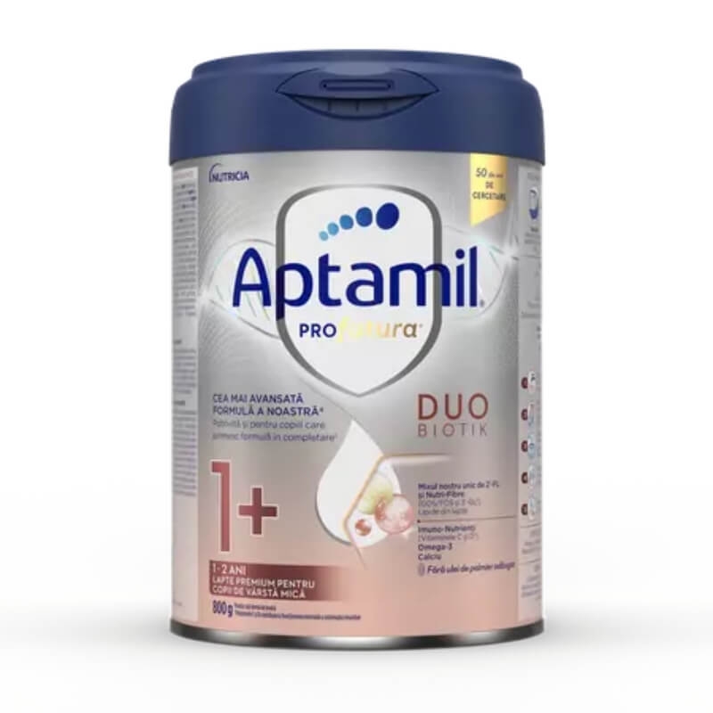 Lapte praf ProFutura DuoBiotik 1+, 1-2 ani, 800 g, Nutricia