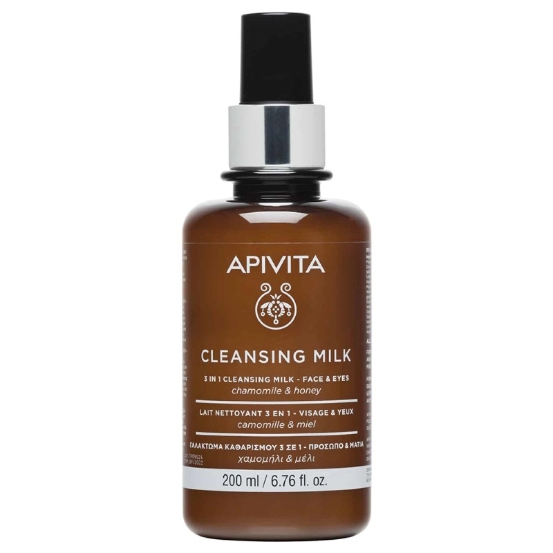 Lapte demachiant 3 in 1, 200ml, Apivita