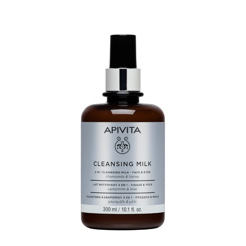 Lapte demachiant 3 in 1, 300ml, Apivita