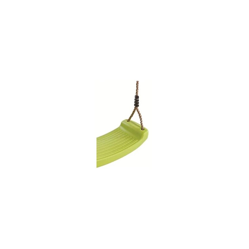 Leagan, Dice, Swing Seat, Fara spatar, Cu franghie PP, Cu inaltime reglabila pana la 240 cm, Pana la 70 kg, 3 ani+, Limegreen
