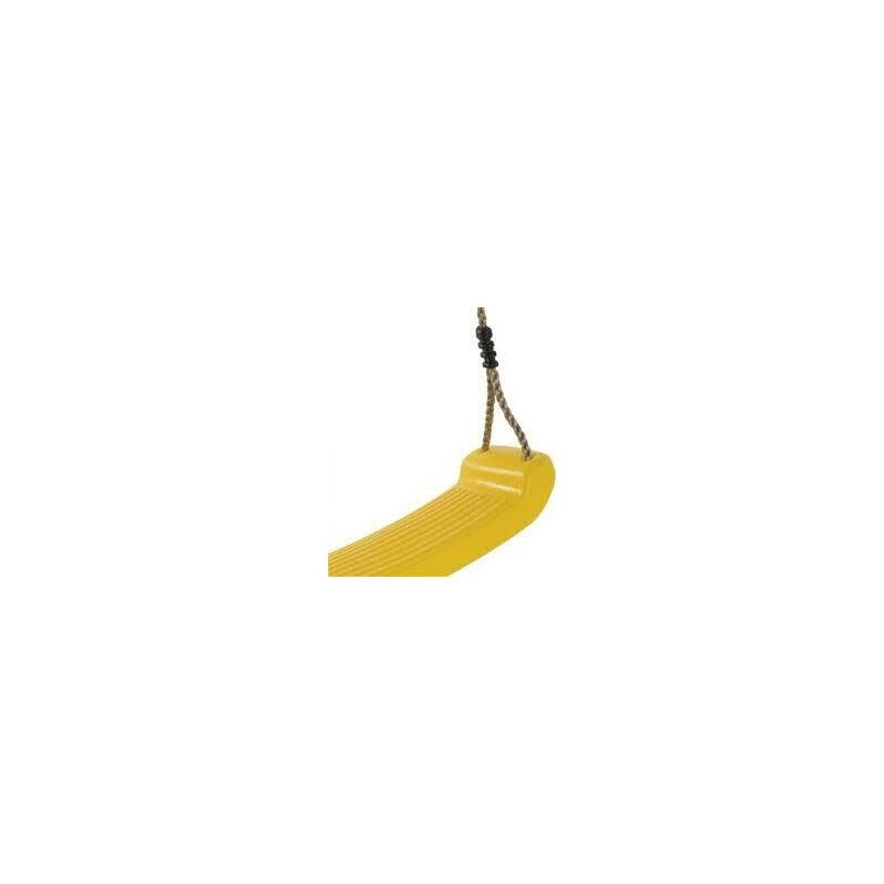 Leagan, Dice, Swing Seat, Fara spatar, Cu franghie PP, Cu inaltime reglabila pana la 240 cm, Pana la 70 kg, 3 ani+, Yellow