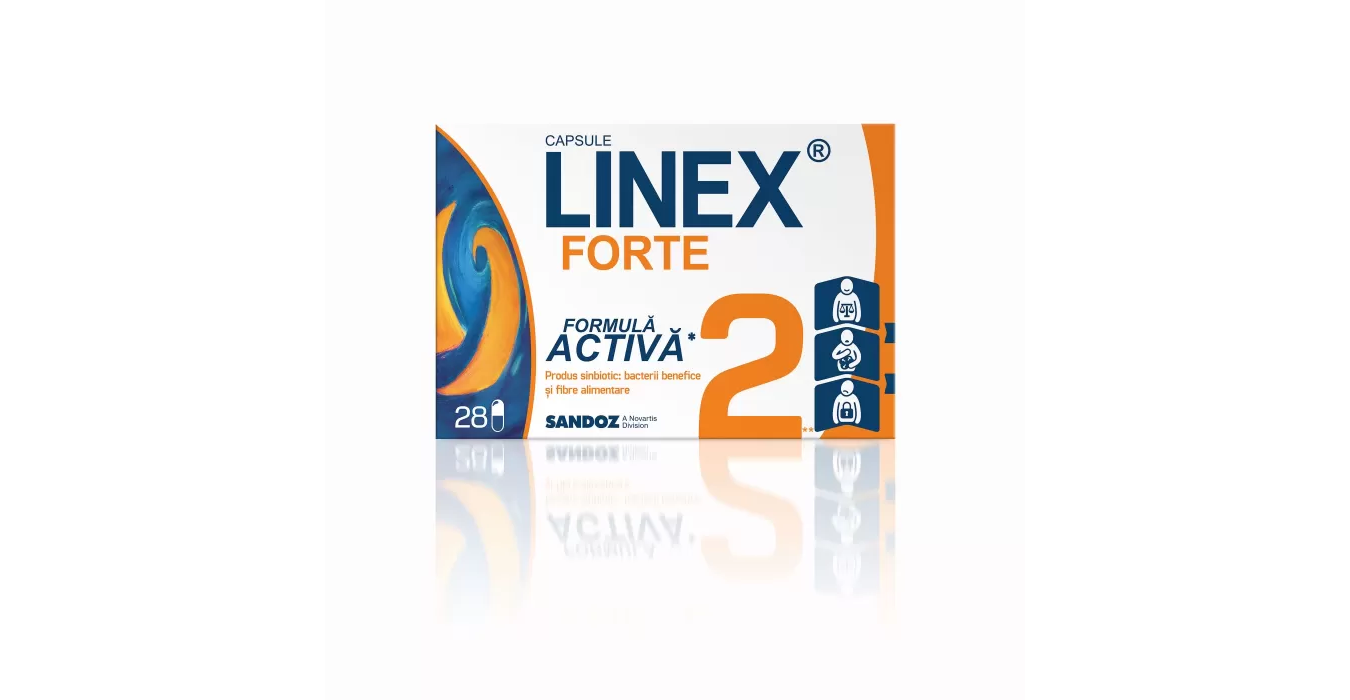 Sandoz - Linex Forte 60 Mg 28caps