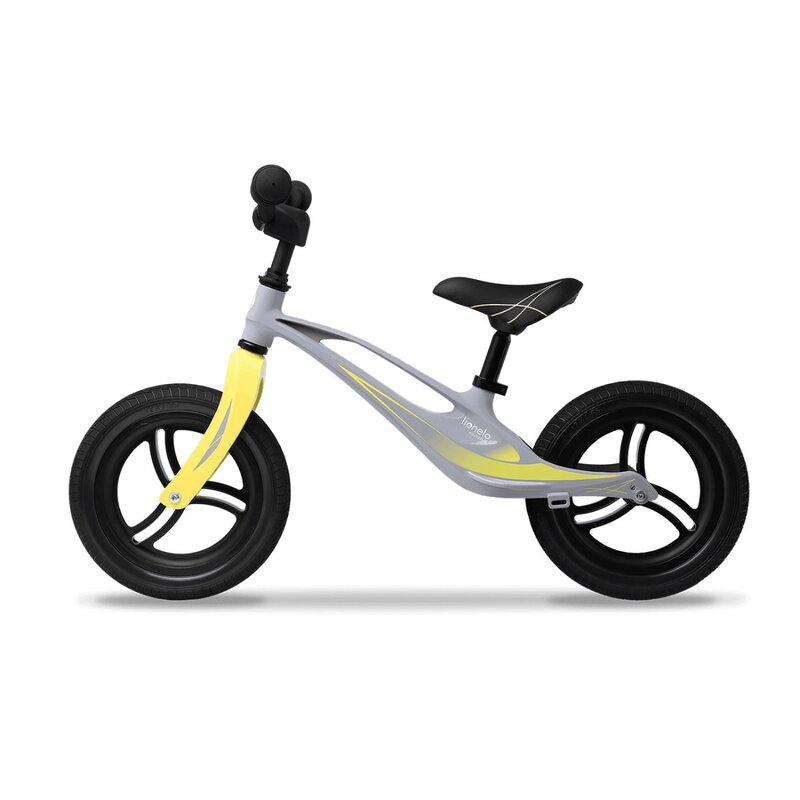 Lionelo - Bicicleta fara pedale, cu cadru din magneziu, Bart Tour, 12 \'\', Grey Stone