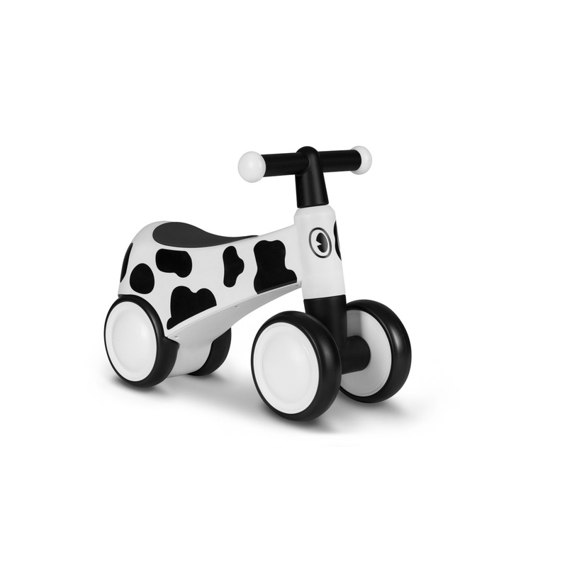 Lionelo - Bicicleta fara pedale, Sammy, Cu 4 roti, Din spuma EVA, Stabila, Manere moi, antiderapante, 12- 36 luni, Greutate maxima suportata 25 kg, Certificata EN 71-1:2014, EN 71-2:2011, EN 71-3:2019, Alb