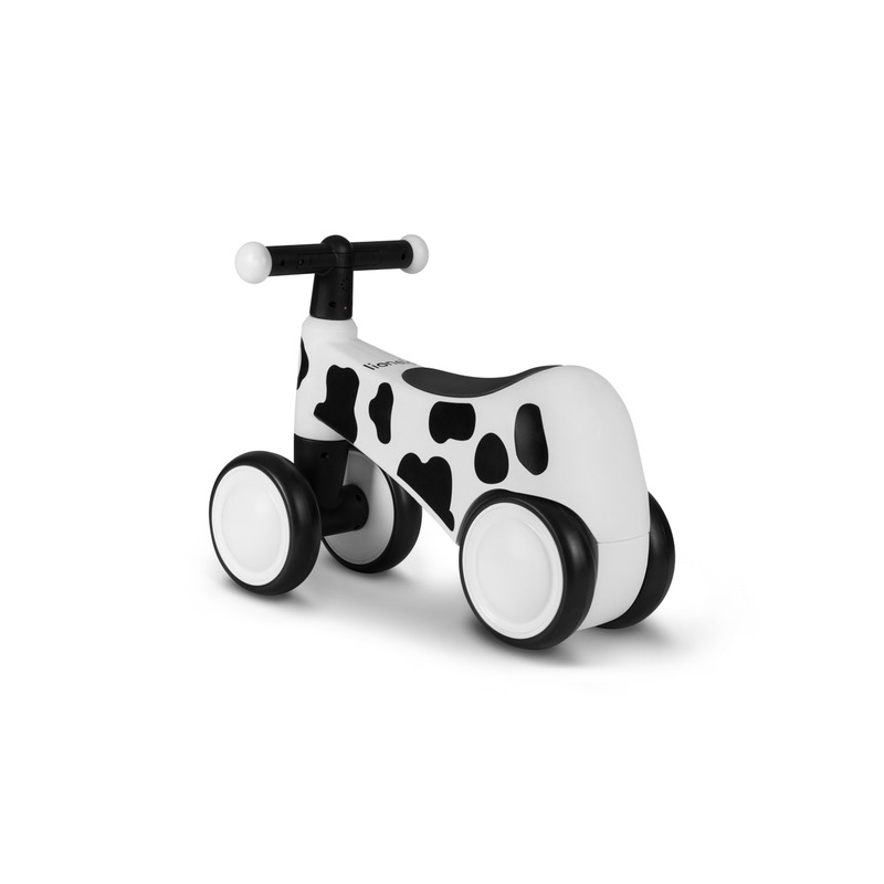 Lionelo - Bicicleta fara pedale, Sammy, Cu 4 roti, Din spuma EVA, Stabila, Manere moi, antiderapante, 12- 36 luni, Greutate maxima suportata 25 kg, Certificata EN 71-1:2014, EN 71-2:2011, EN 71-3:2019, Alb