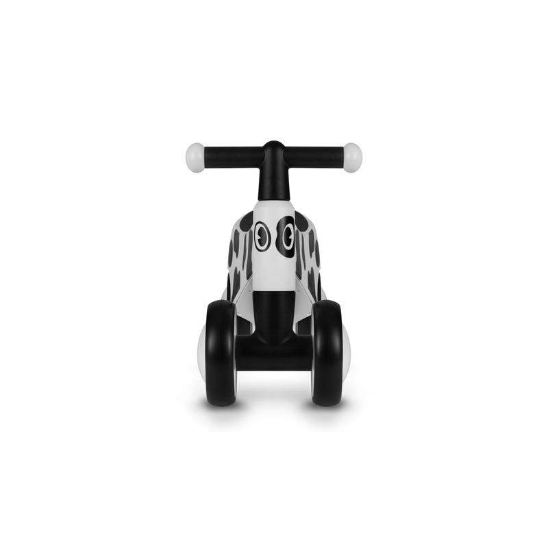 Lionelo - Bicicleta fara pedale, Sammy, Cu 4 roti, Din spuma EVA, Stabila, Manere moi, antiderapante, 12- 36 luni, Greutate maxima suportata 25 kg, Certificata EN 71-1:2014, EN 71-2:2011, EN 71-3:2019, Alb