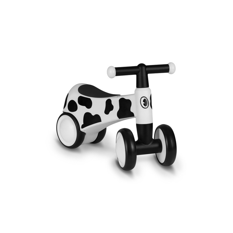 Lionelo - Bicicleta fara pedale, Sammy, Cu 4 roti, Din spuma EVA, Stabila, Manere moi, antiderapante, 12- 36 luni, Greutate maxima suportata 25 kg, Certificata EN 71-1:2014, EN 71-2:2011, EN 71-3:2019, Alb