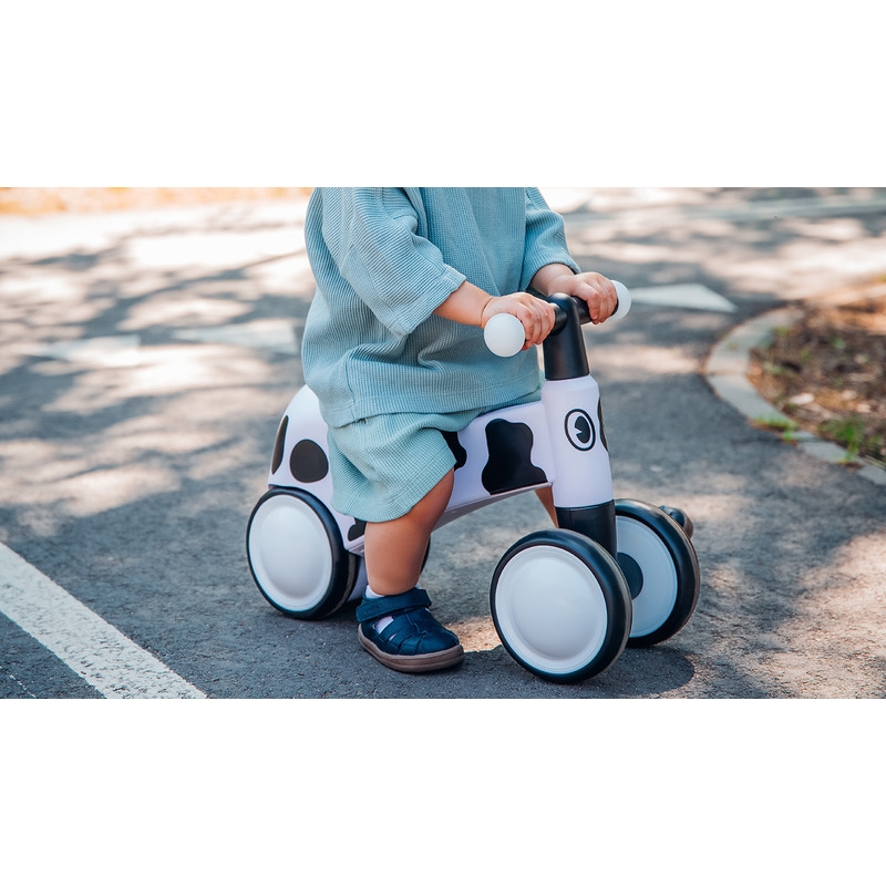Lionelo - Bicicleta fara pedale, Sammy, Cu 4 roti, Din spuma EVA, Stabila, Manere moi, antiderapante, 12- 36 luni, Greutate maxima suportata 25 kg, Certificata EN 71-1:2014, EN 71-2:2011, EN 71-3:2019, Roz